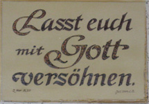 2Kor 5,20 Motto von Pfarrer Kratzer