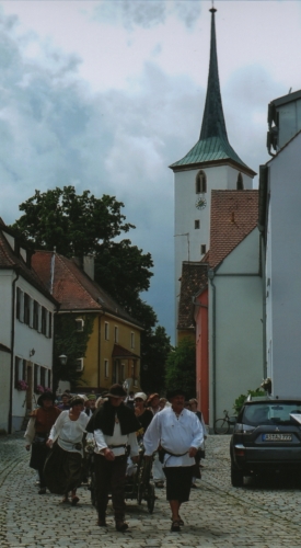 beim Festzug 50 Jahre HKV Vilseck